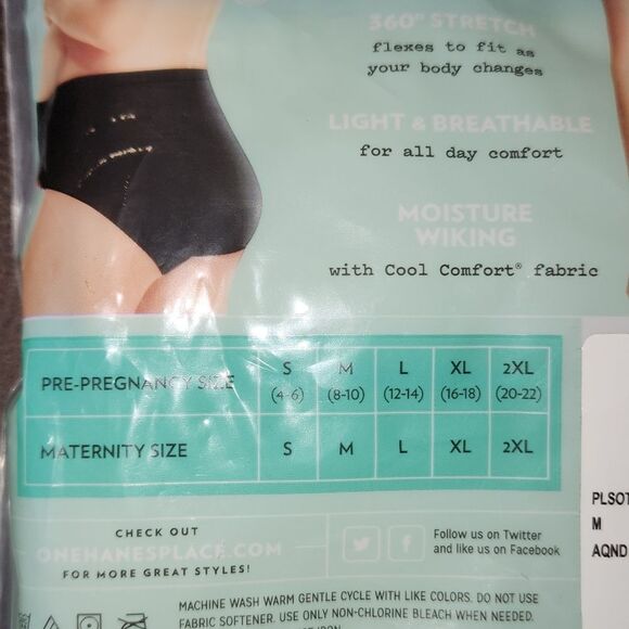 New Playtex Maternity Panties Size M - Picture 3 of 5